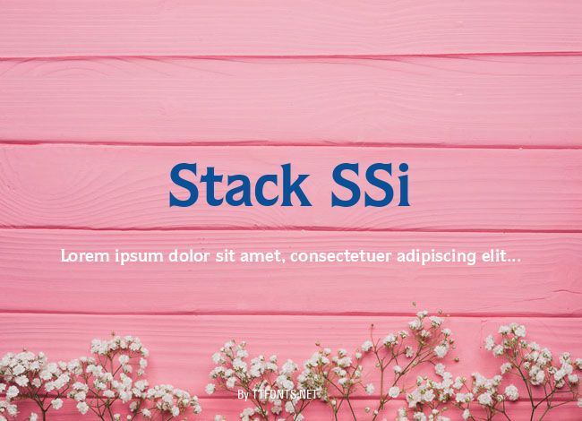 Stack SSi example